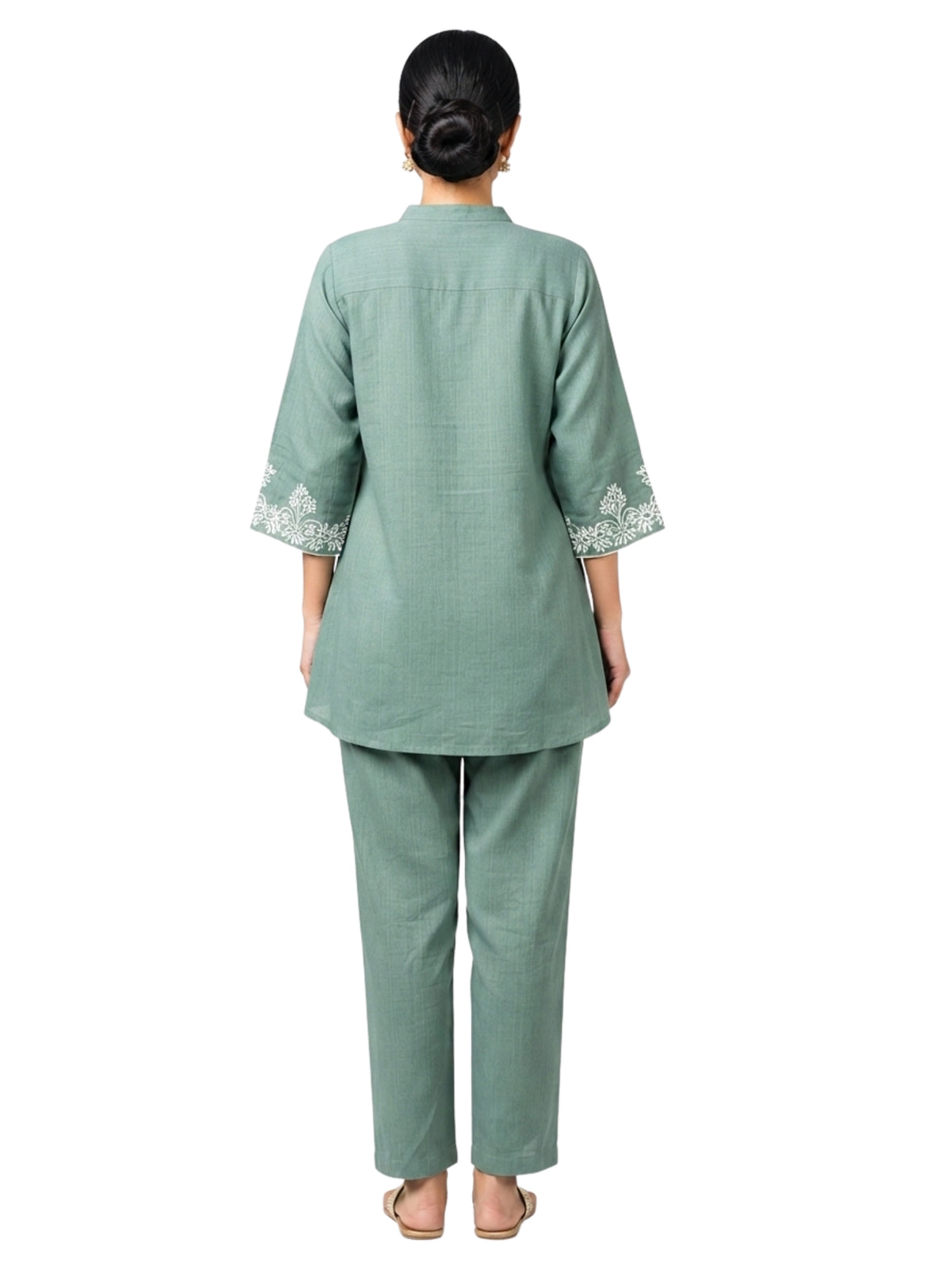 Bold Green Mayra Ethnic Wear