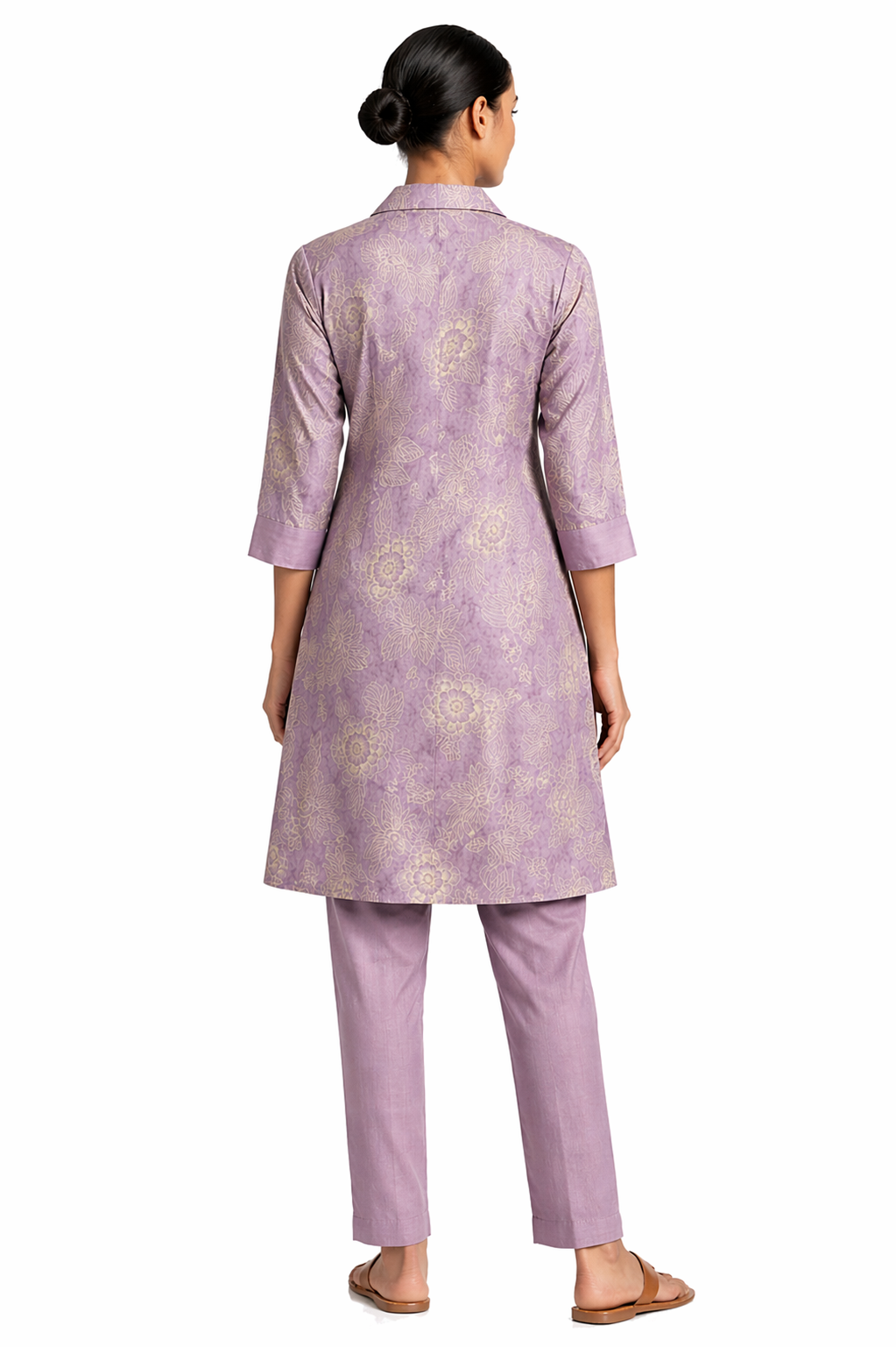 Violet Peony Ethnic Wear