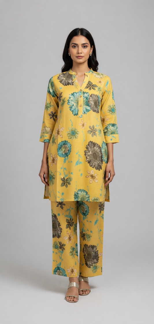 Yellow Camelia Ethnic Wear