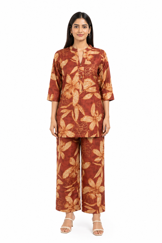 Brown Camelia Ethnic Wear