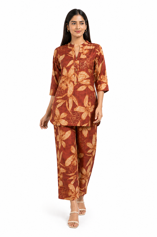 Brown Camelia Ethnic Wear