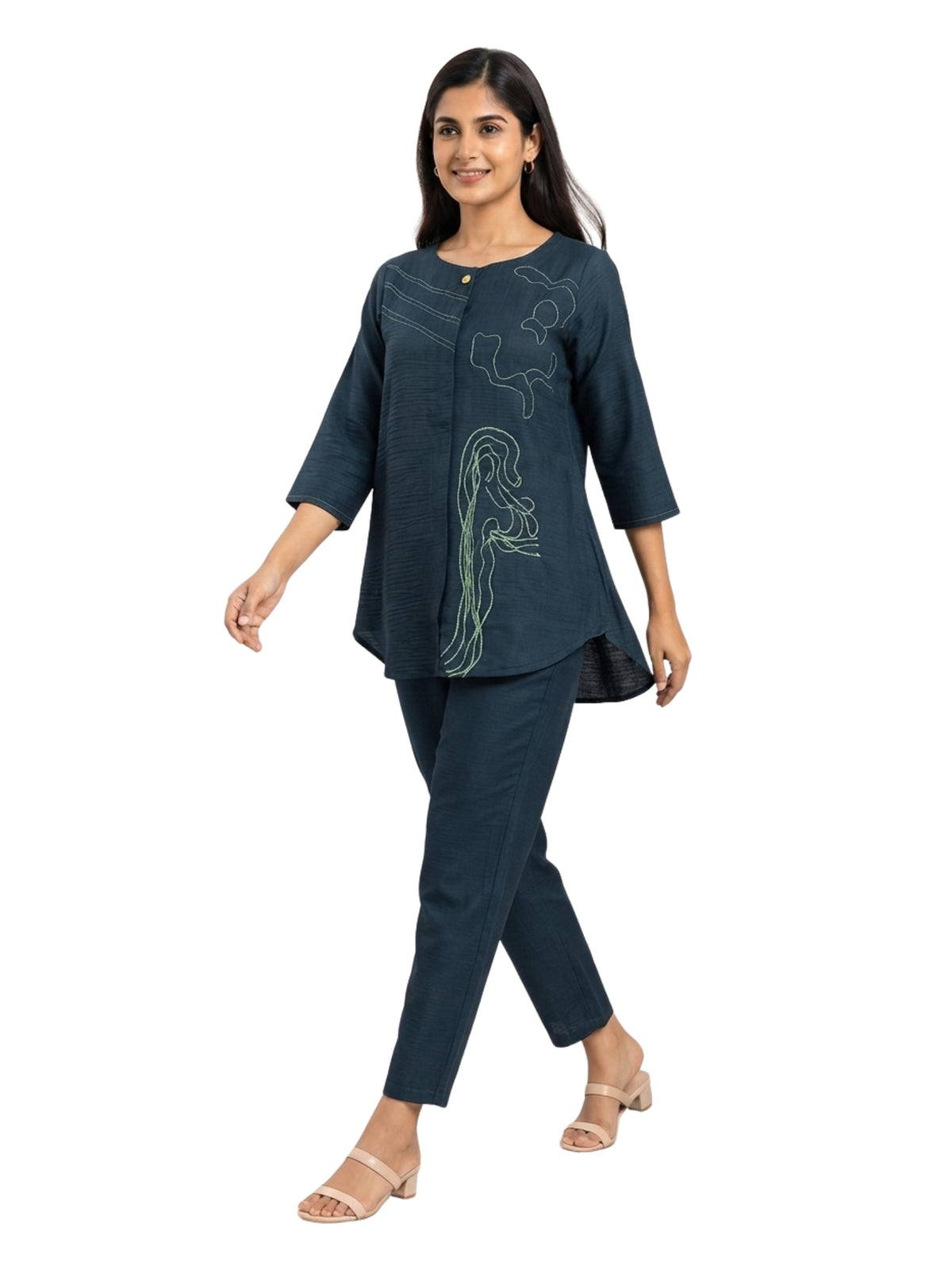T Blue Crest Collection Ethnic Wear