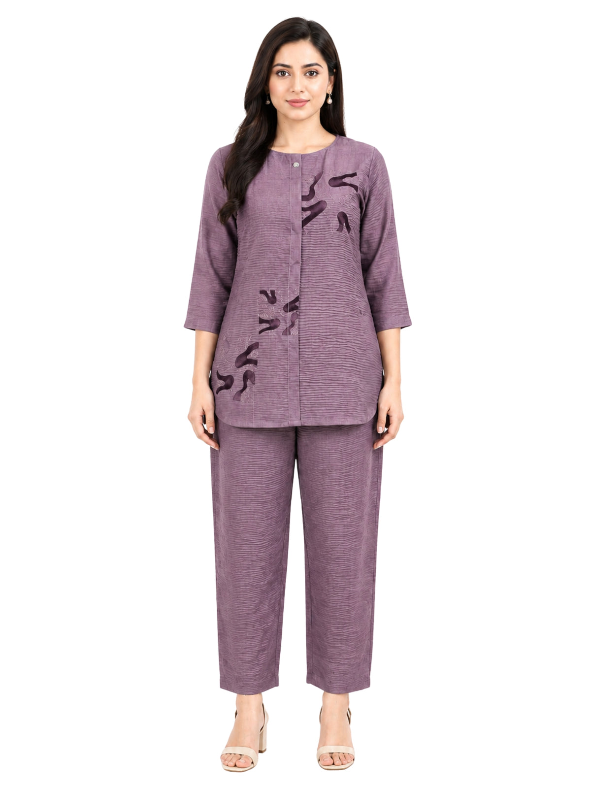 Mauve Crest Collection Ethnic Wear