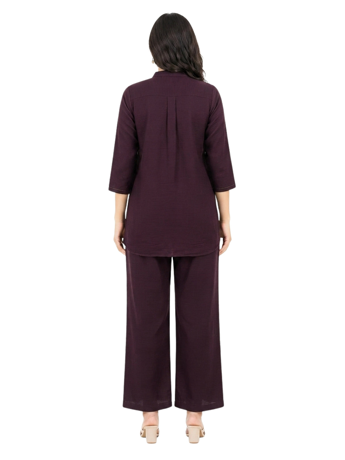 Maroon Crest Collection Ethnic Wear