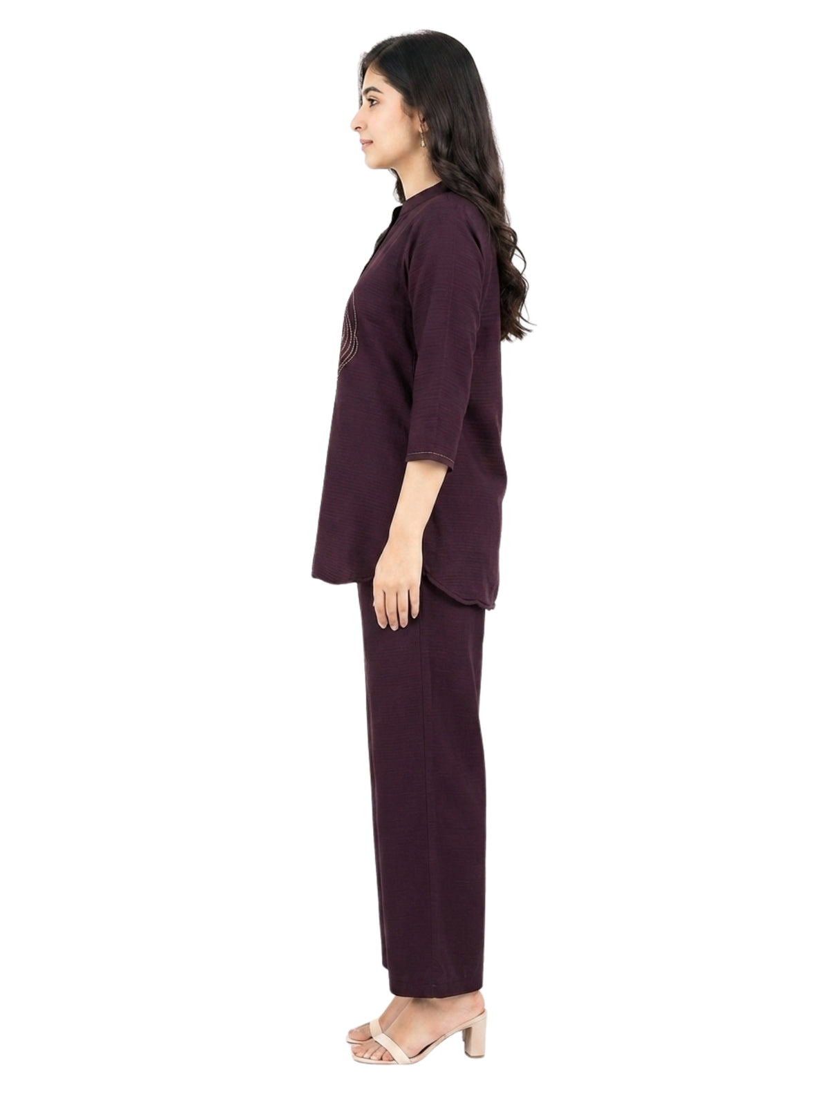 Maroon Crest Collection Ethnic Wear