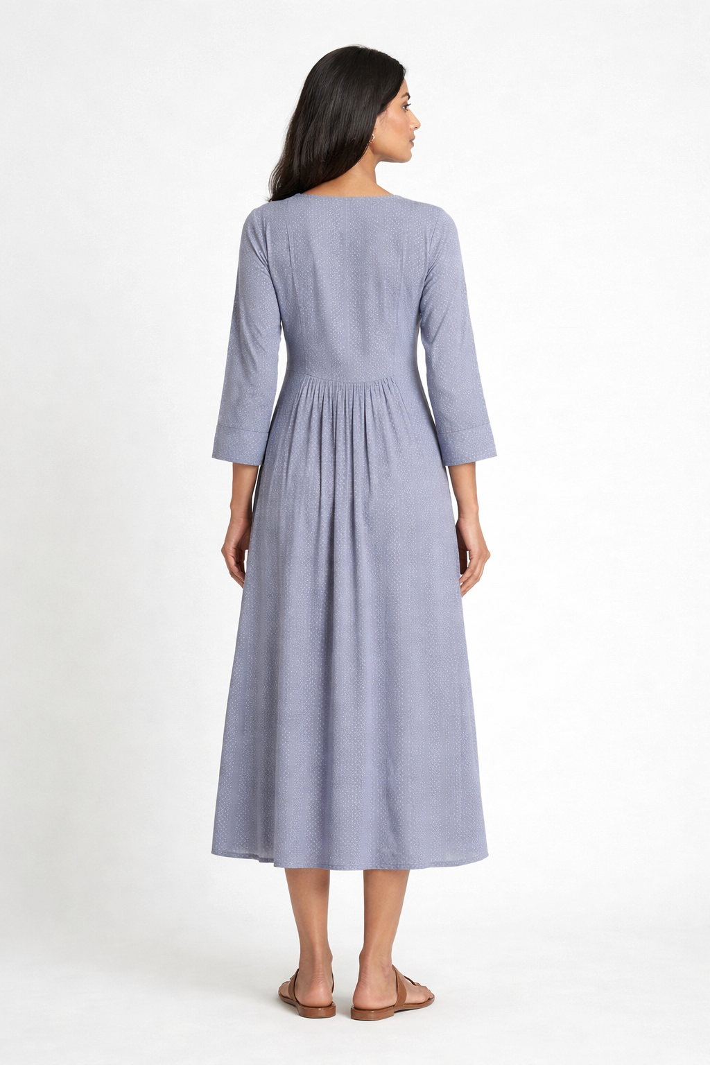 Grey Daisy Kurti Ethnic Wear