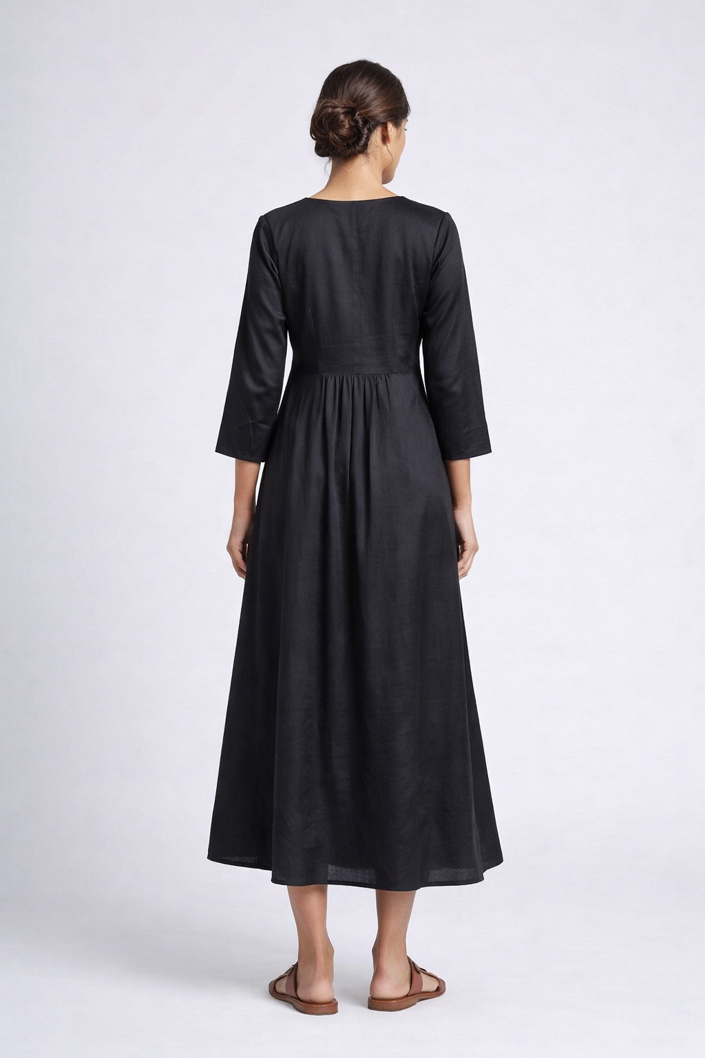 Black Daisy Kurti Ethnic Wear