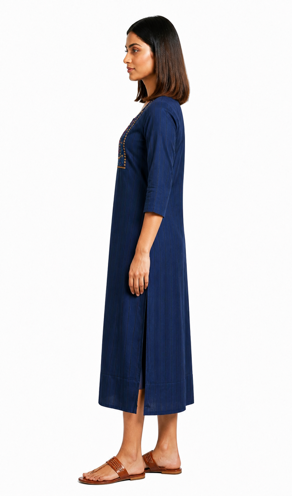 Blue Elina Kurti Ethnic Wear