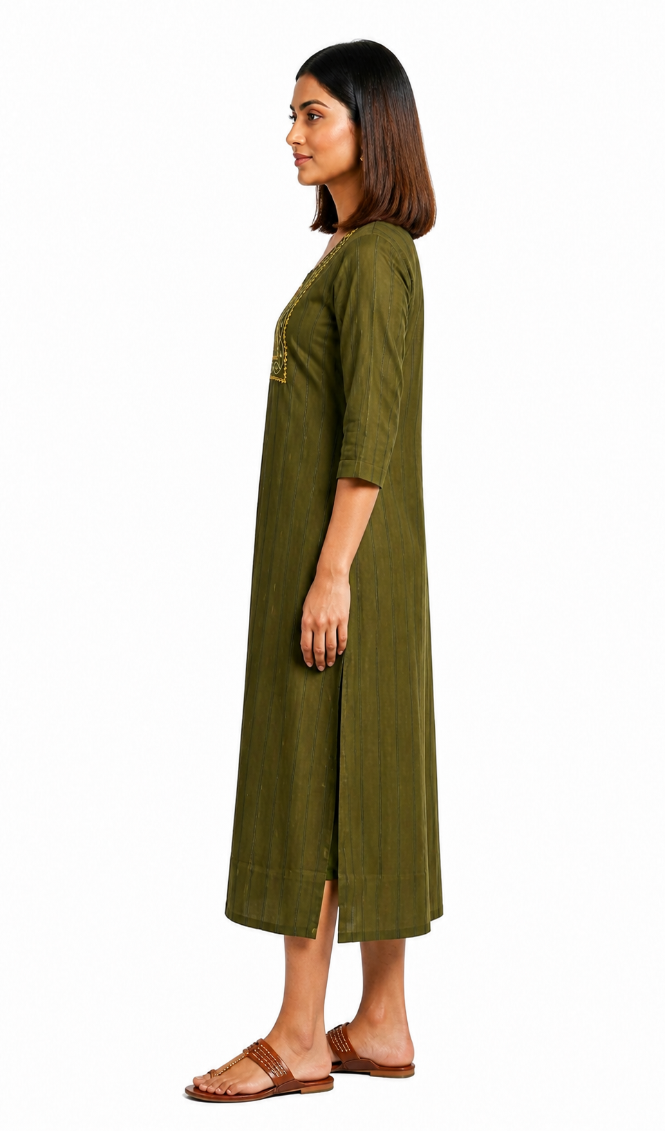 Mehendi Elina Kurti Ethnic Wear