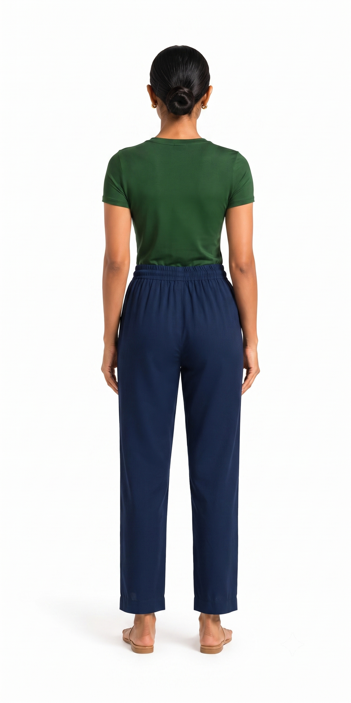 Navy Blue Gabana Pants Ethnic Wear