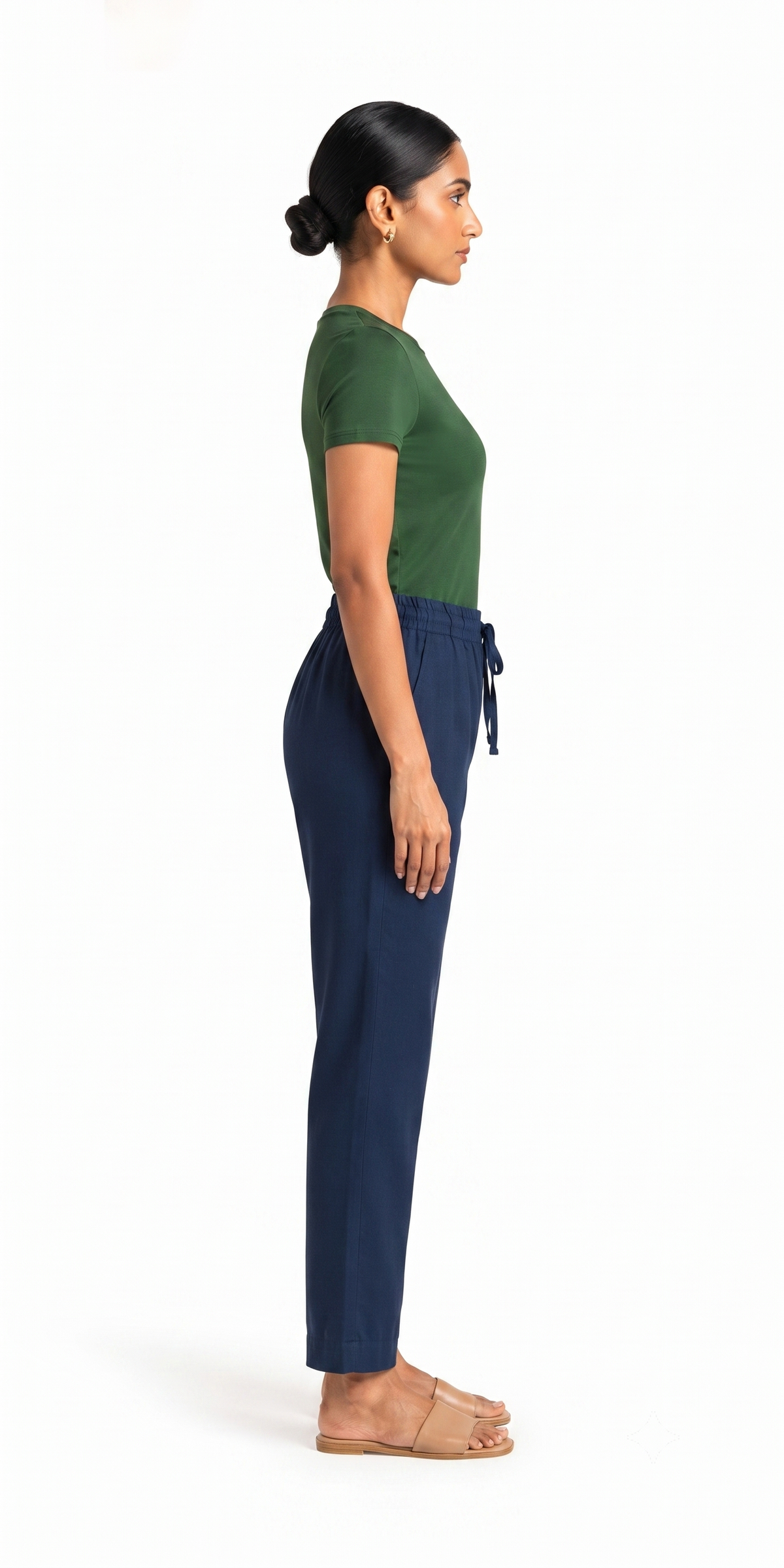Navy Blue Gabana Pants Ethnic Wear