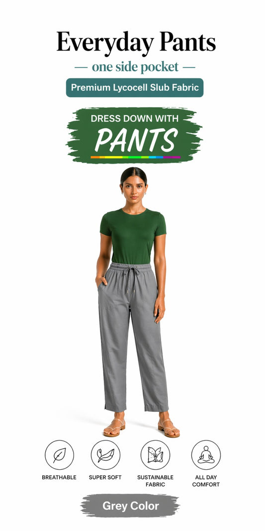 Grey Gabana Pants Ethnic Wear