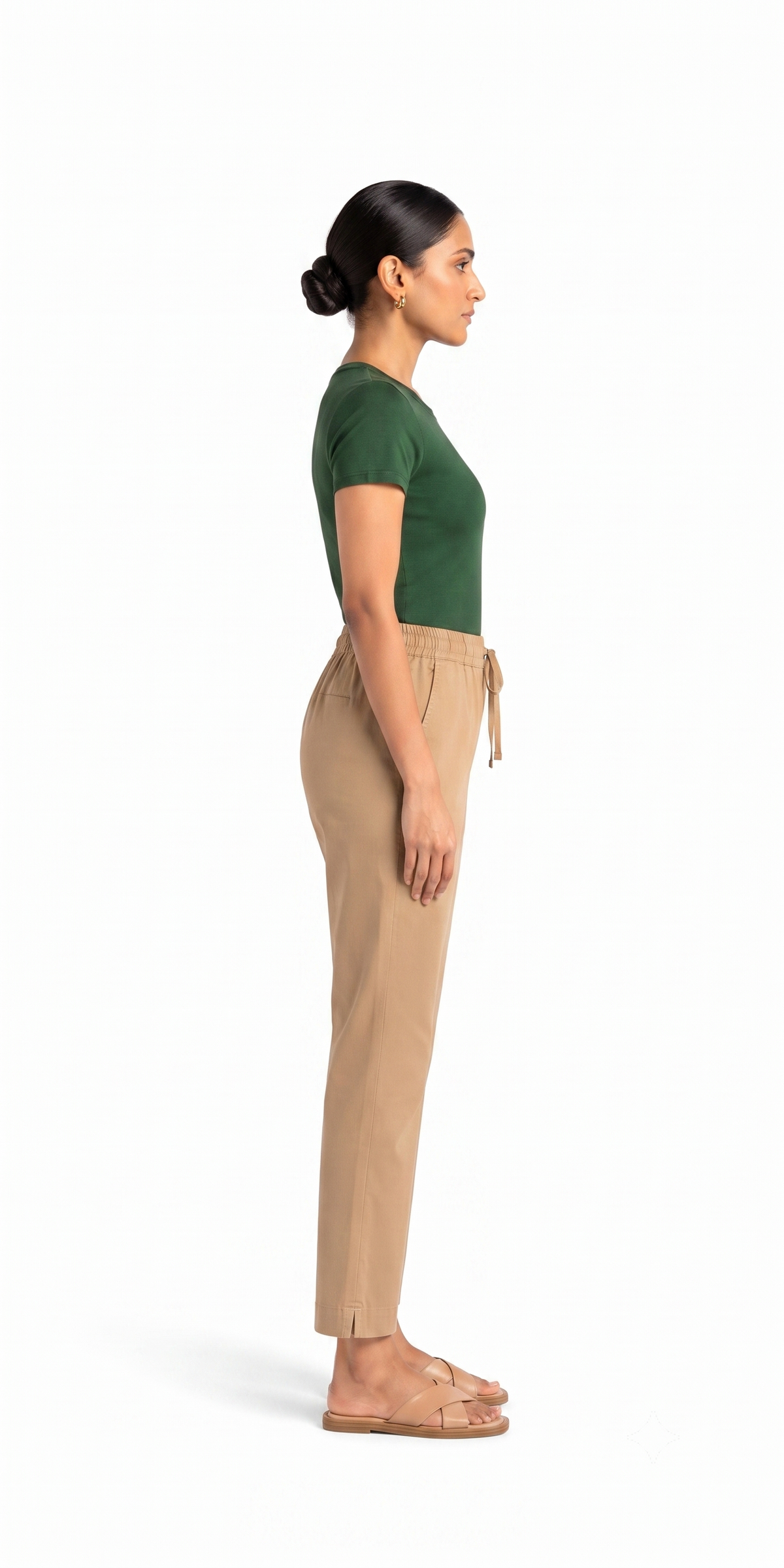 Chikoo Gabana Pants Ethnic Wear
