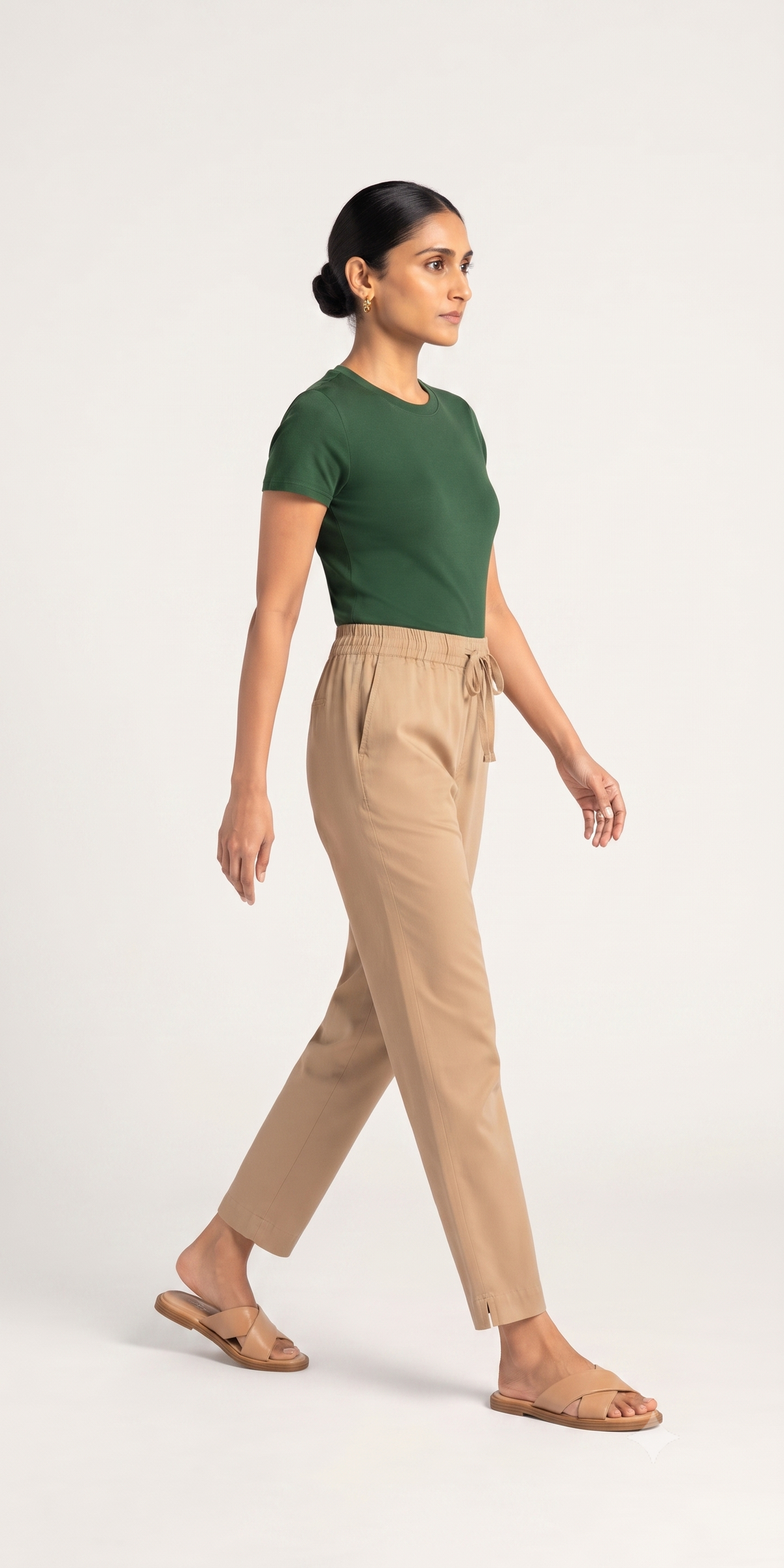 Chikoo Gabana Pants Ethnic Wear