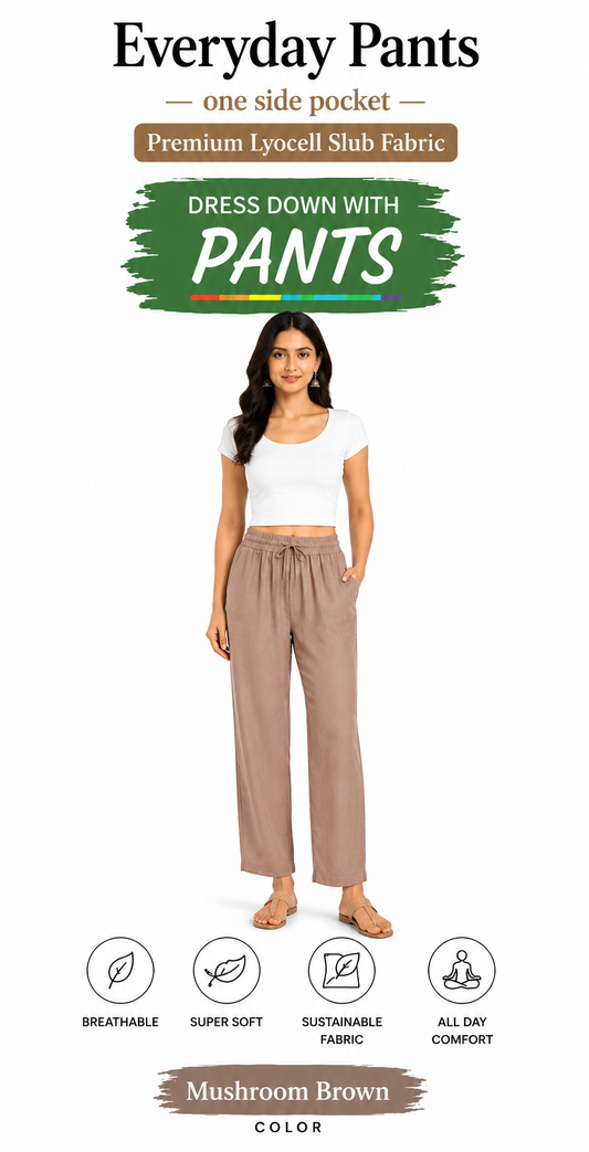 Khakhi Gabana Pants Ethnic Wear
