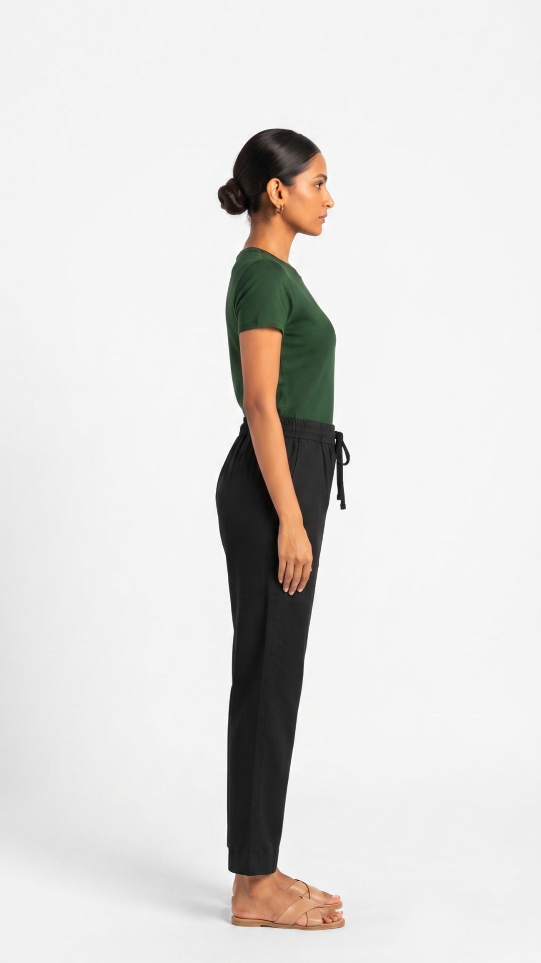 Black Gabana Pants Ethnic Wear