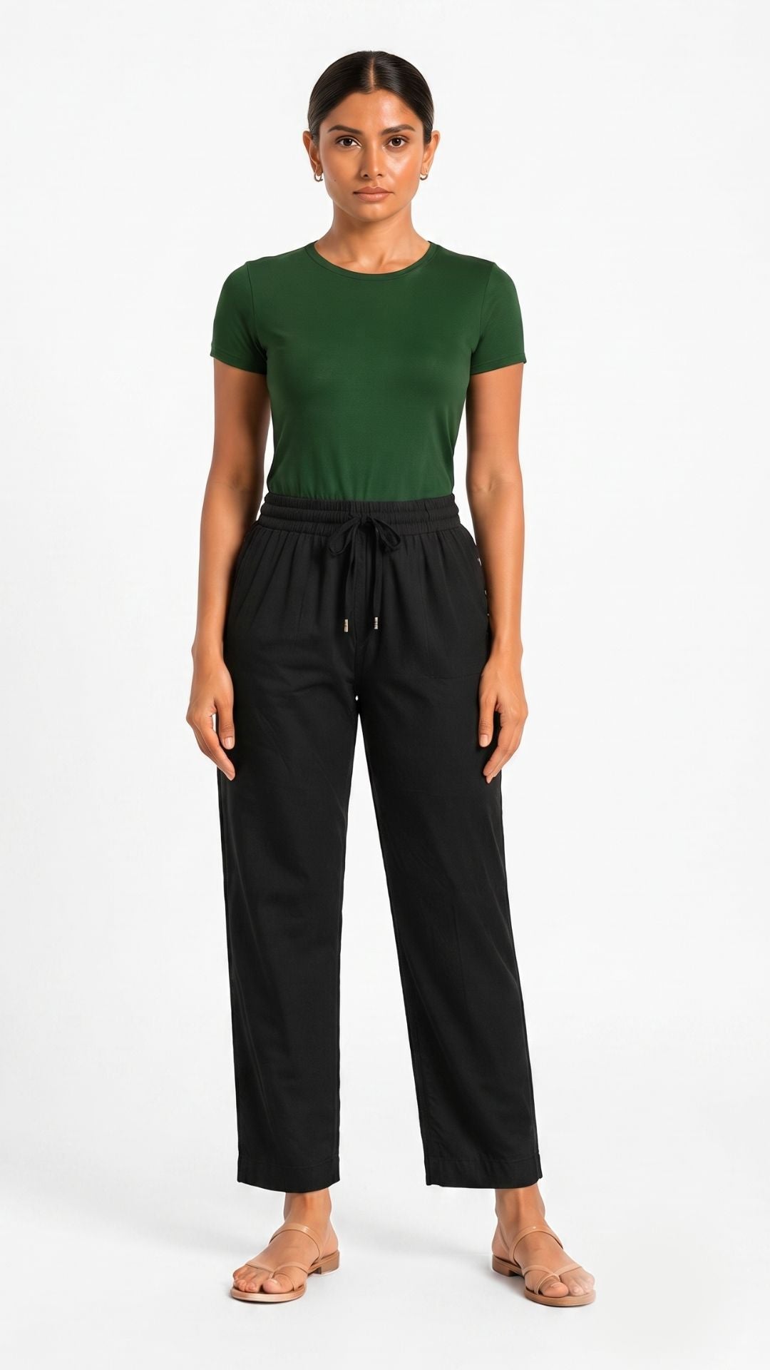Black Gabana Pants Ethnic Wear