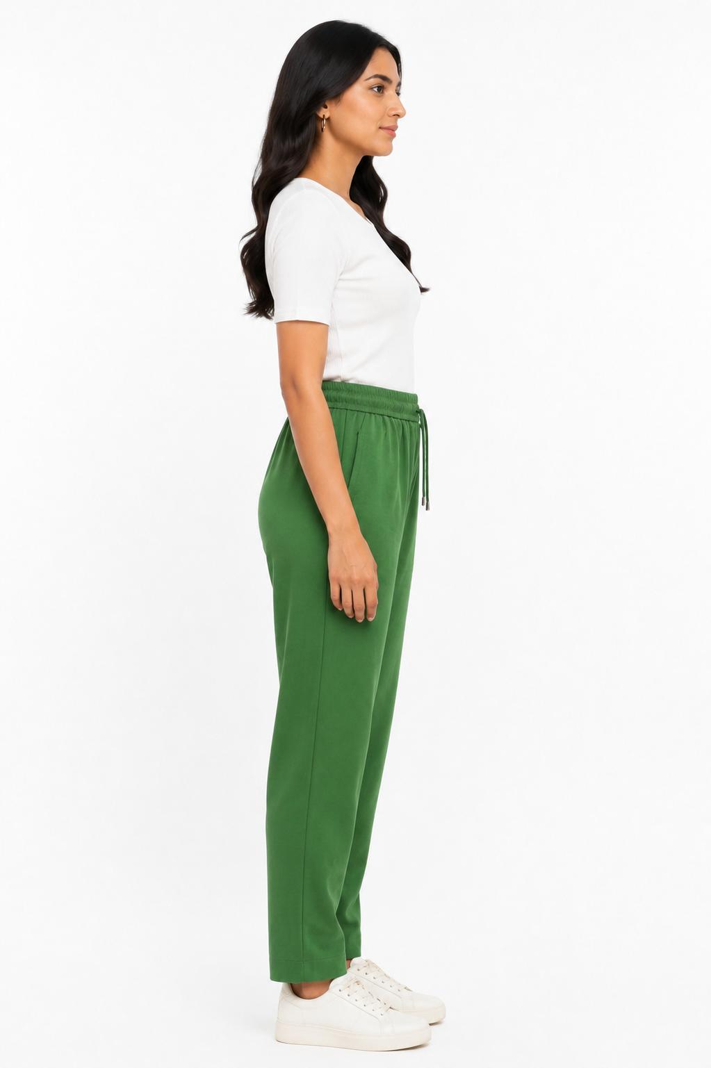 Olive Gabana Pants Ethnic Wear