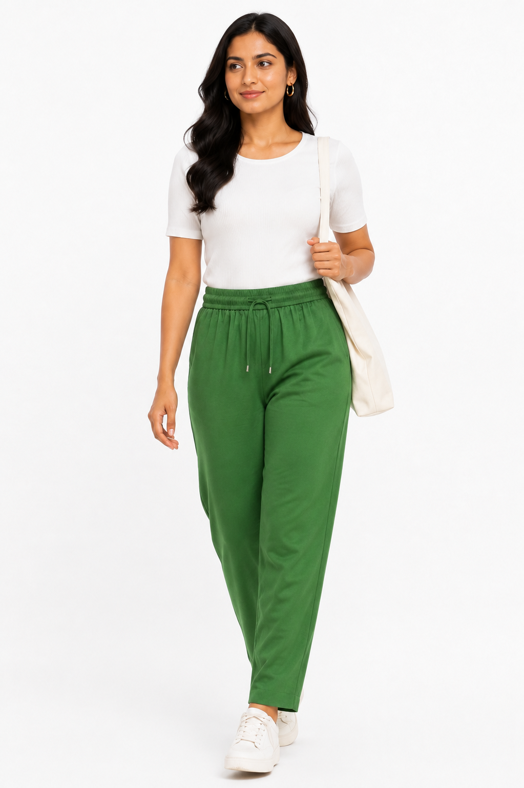 Olive Gabana Pants Ethnic Wear
