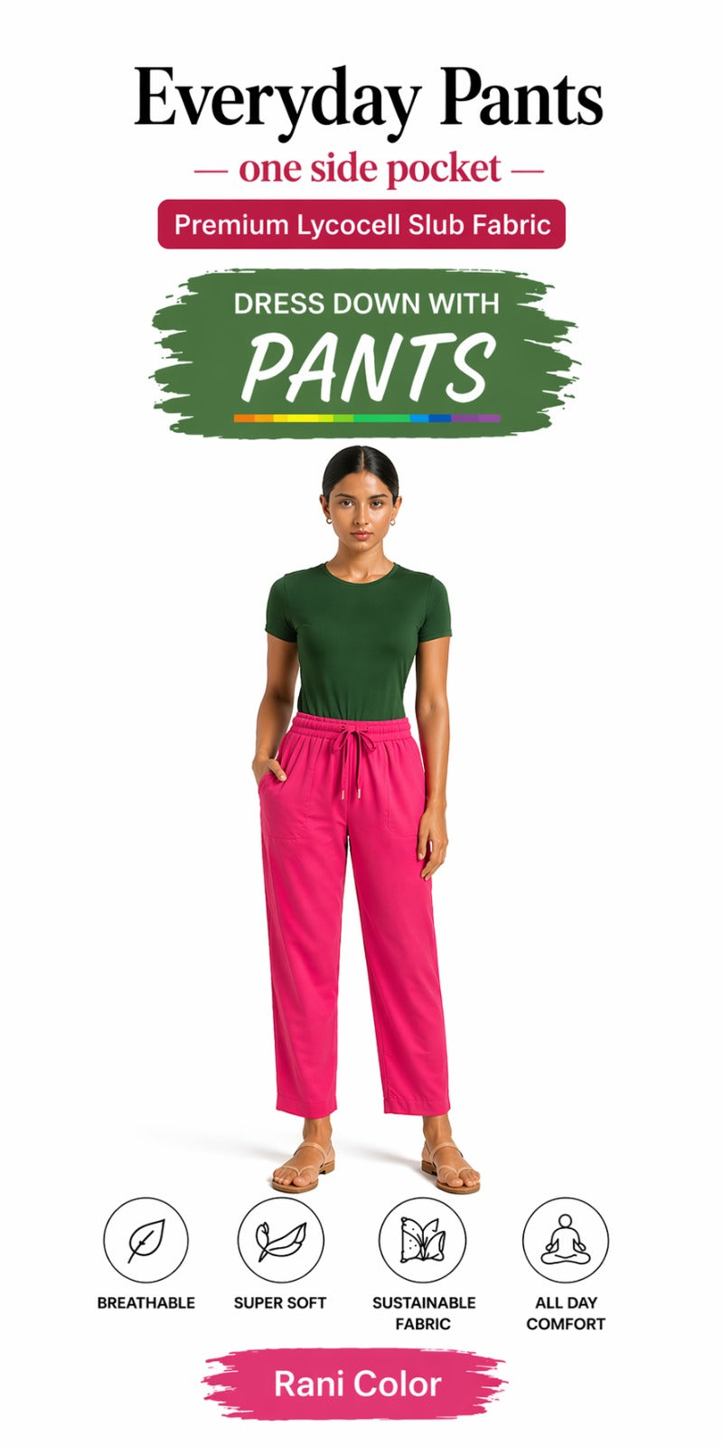 Rani Gabana Pants Ethnic Wear