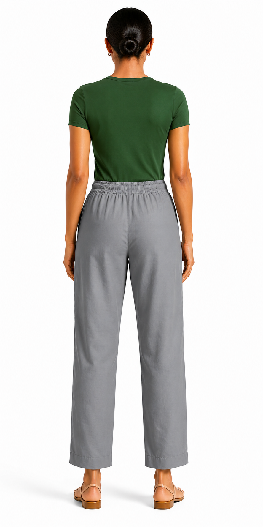 Grey Gabana Pants Ethnic Wear