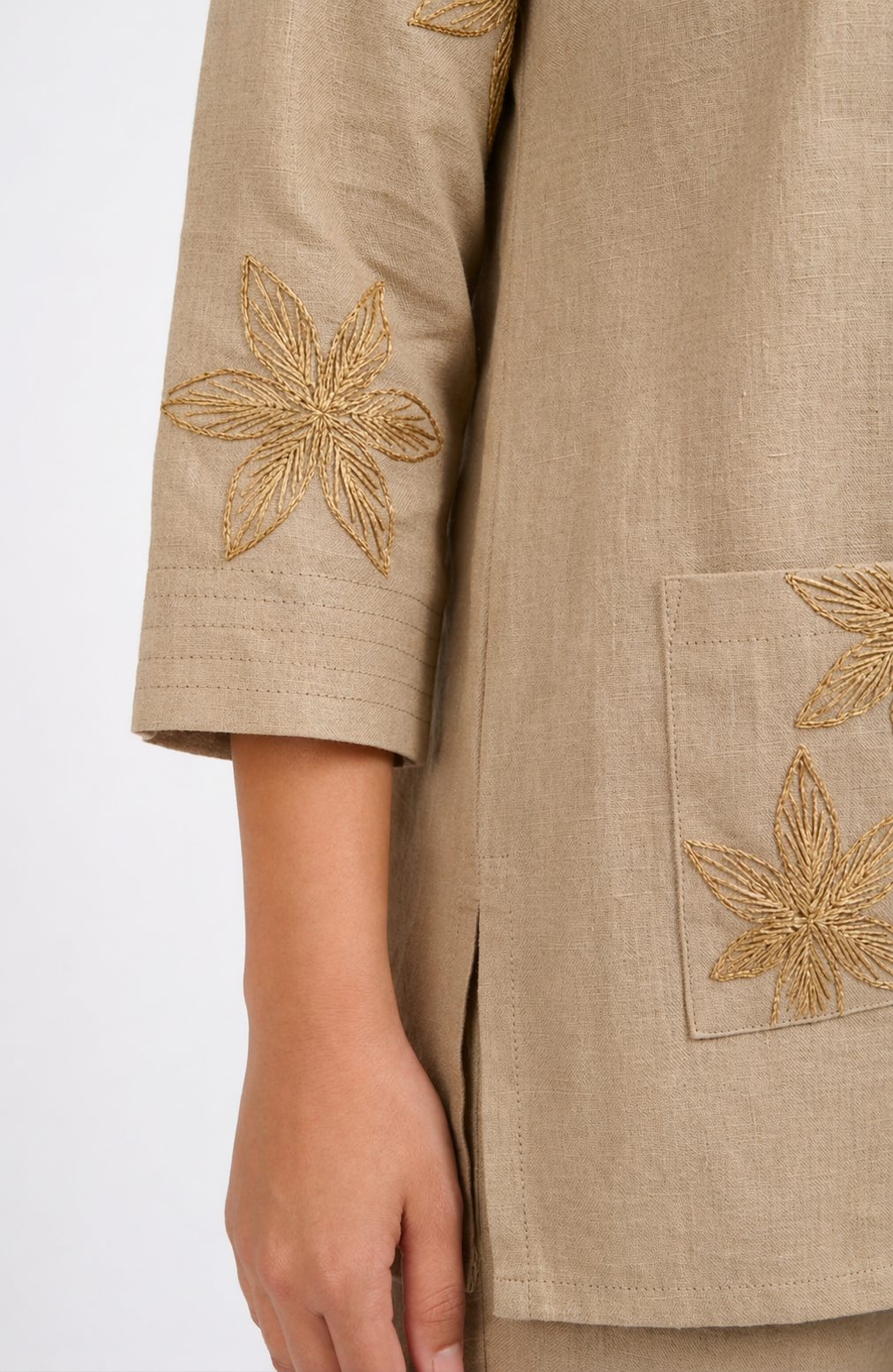 Fawn Motif Mixer Ethnic Wear