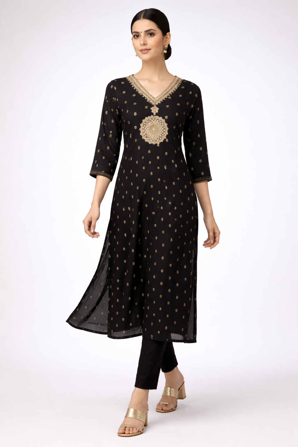 Black Magic Mirror Ethnic Wear