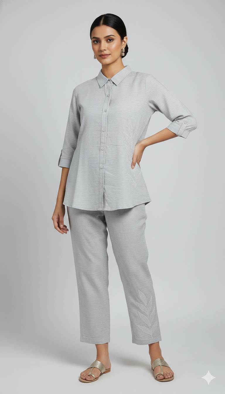Grey Mayra Ethnic Wear