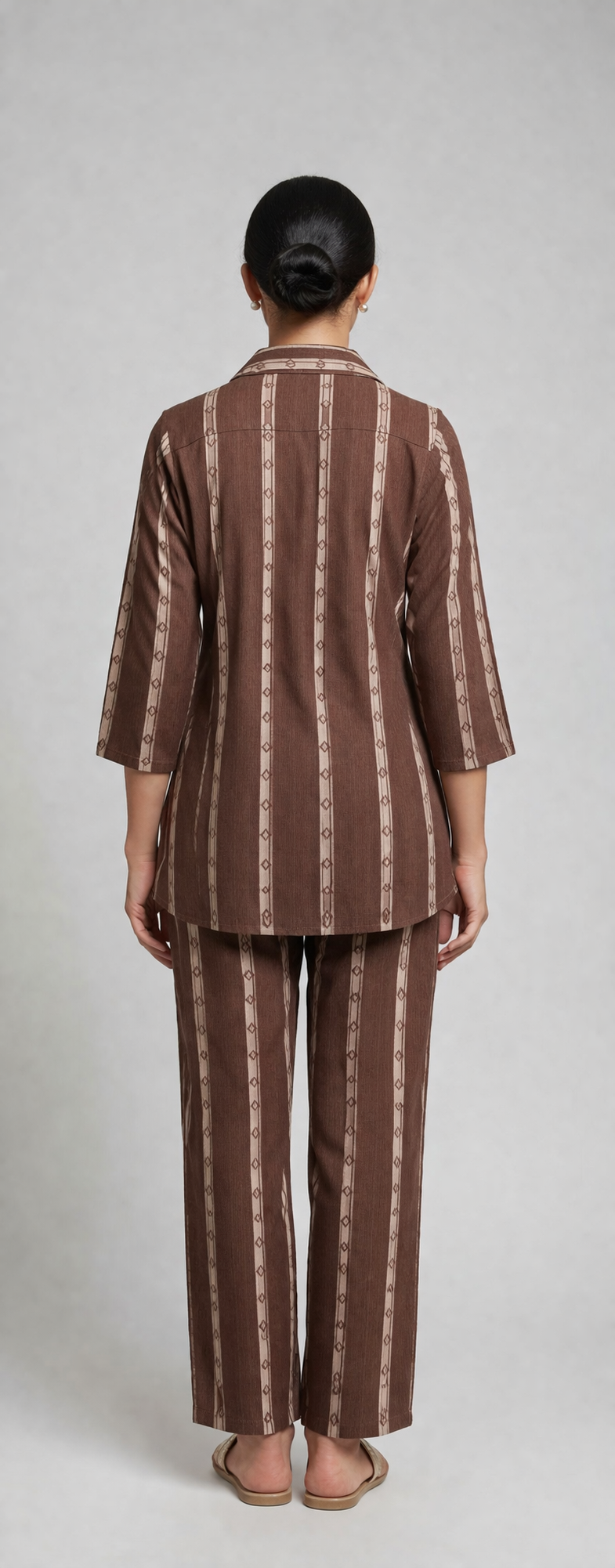 Brown Mayra Ethnic Wear