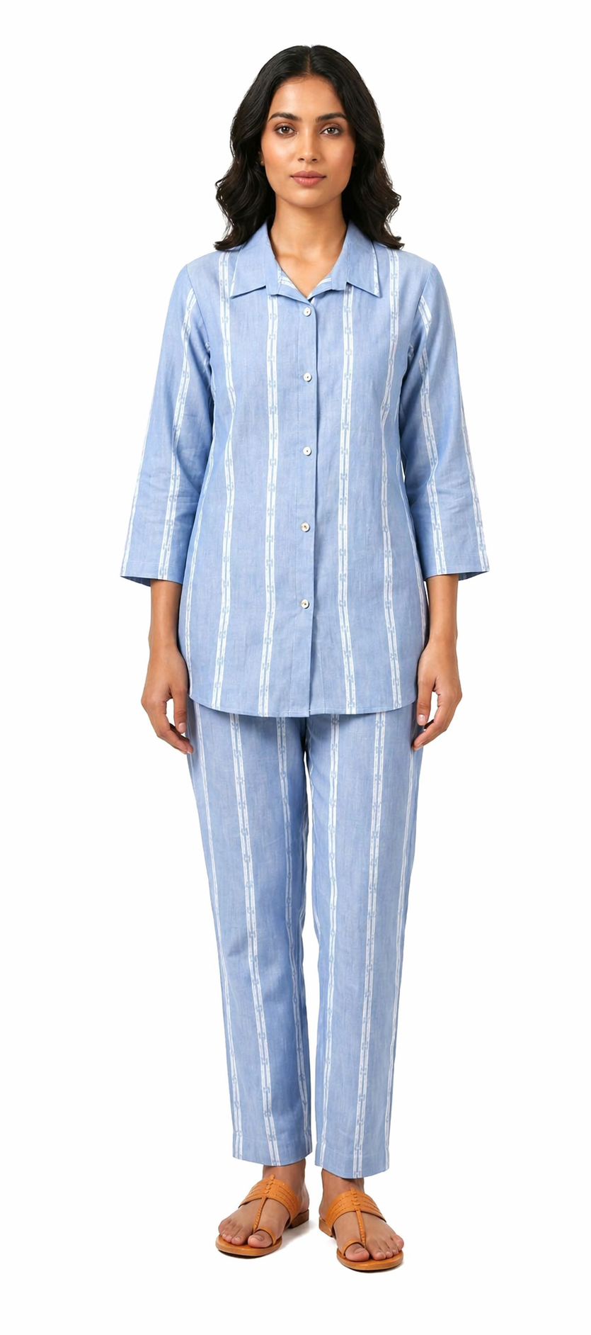 Sky Blue Mayra Ethnic Wear