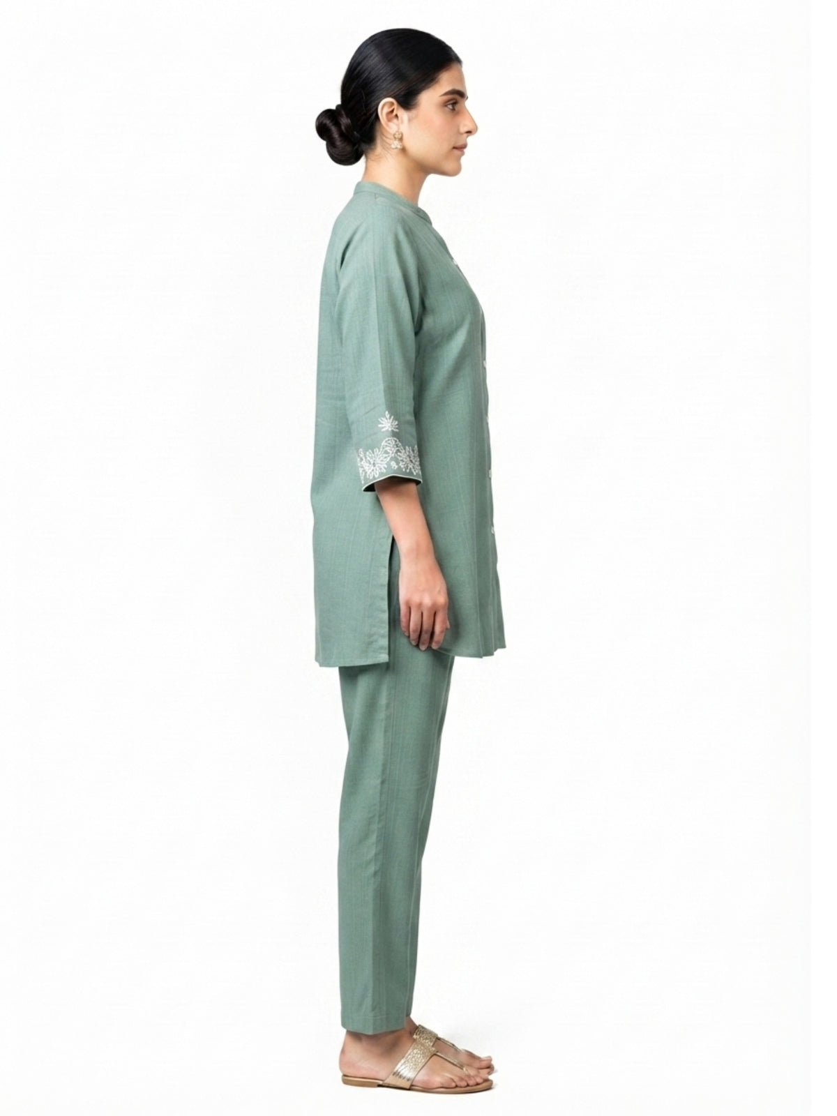 Bold Green Mayra Ethnic Wear