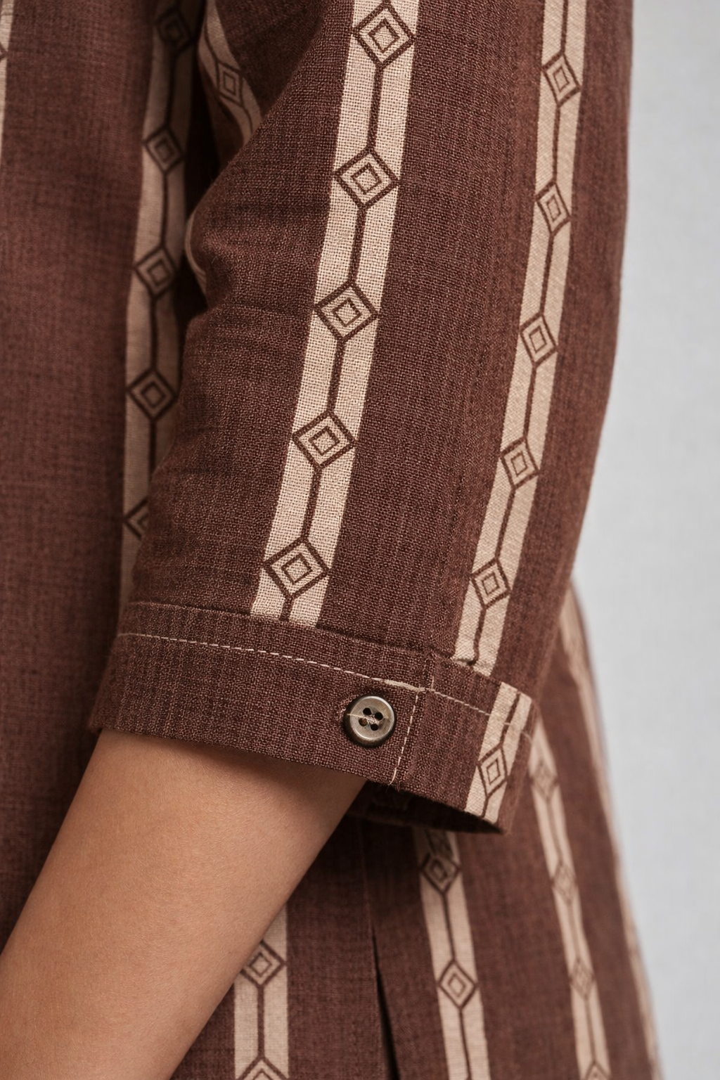 Brown Mayra Ethnic Wear
