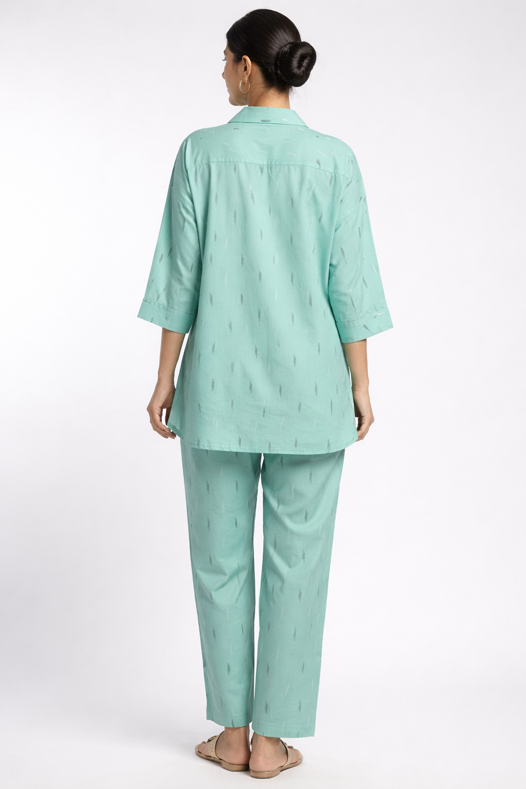 Sky Green Mayra Ethnic Wear