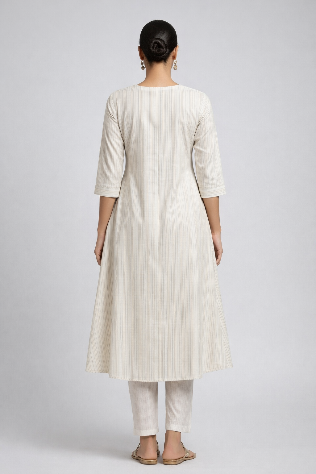 Cream Mayra Ethnic Wear