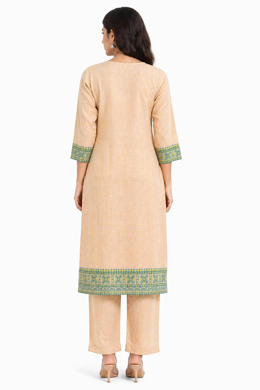 Fawn Meenakari Ethnic Wear