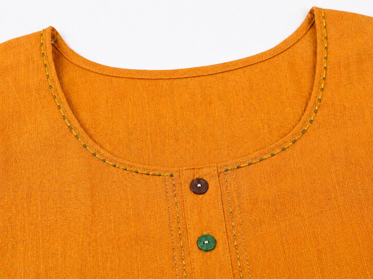 Orange Meenakari Ethnic Wear