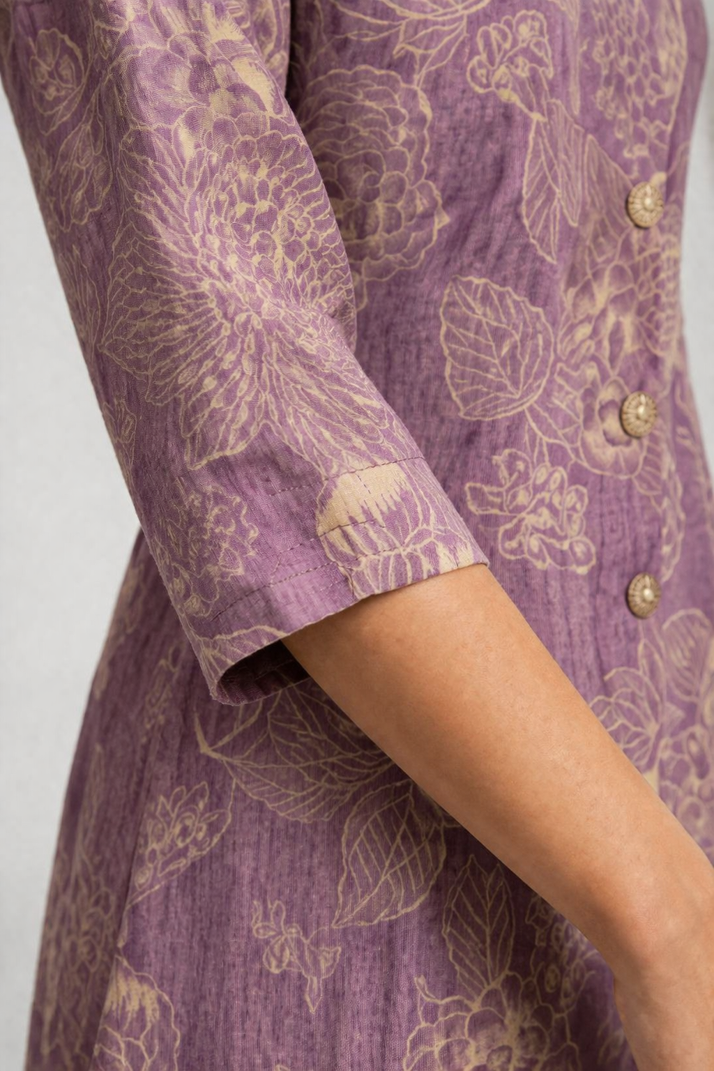 Violet Peony Ethnic Wear