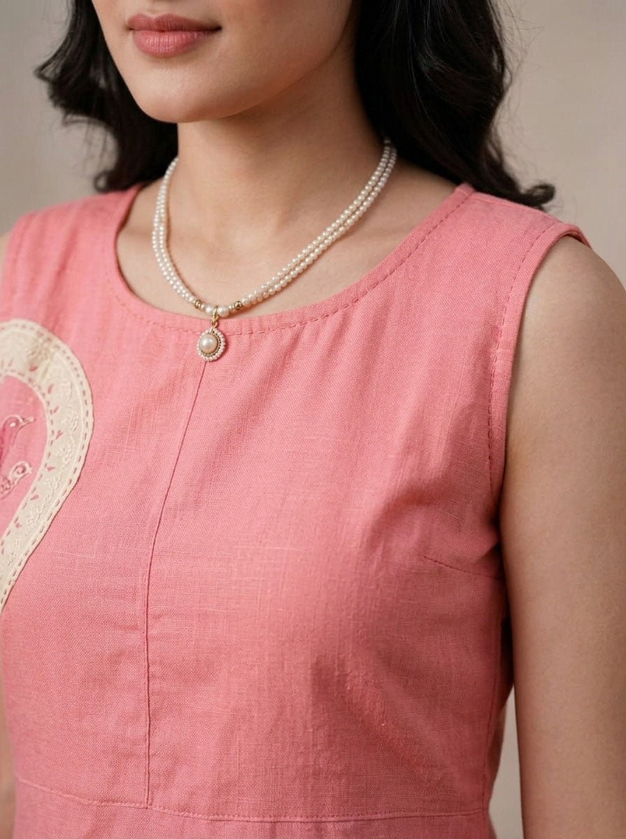 Pink Sand Dune Ethnic Wear