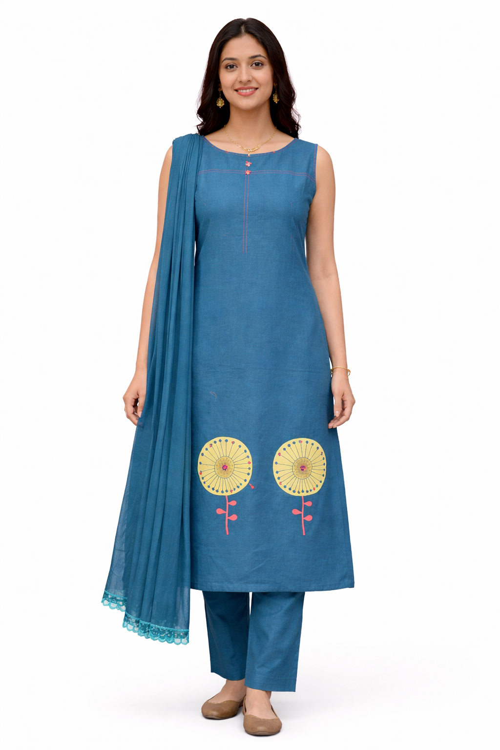 Blue Sand Dune Ethnic Wear
