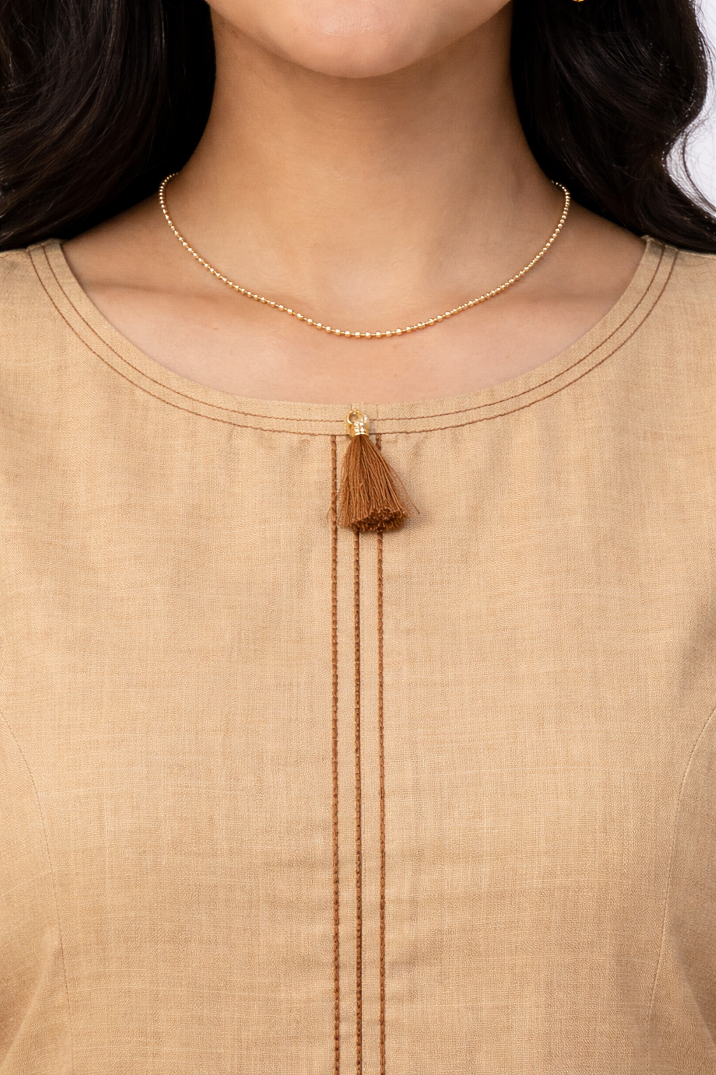Fawn Sand Dune Ethnic Wear