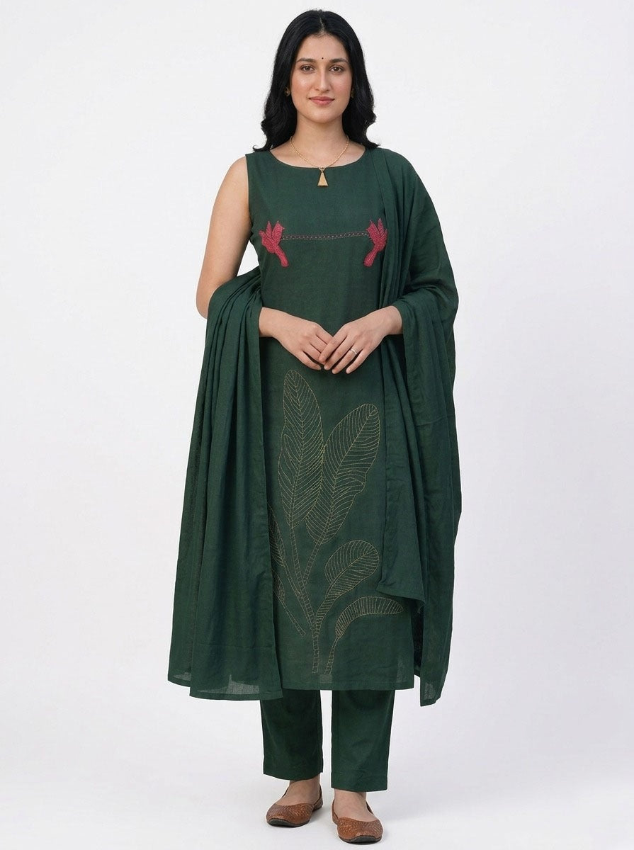 Green Sand Dune Ethnic Wear