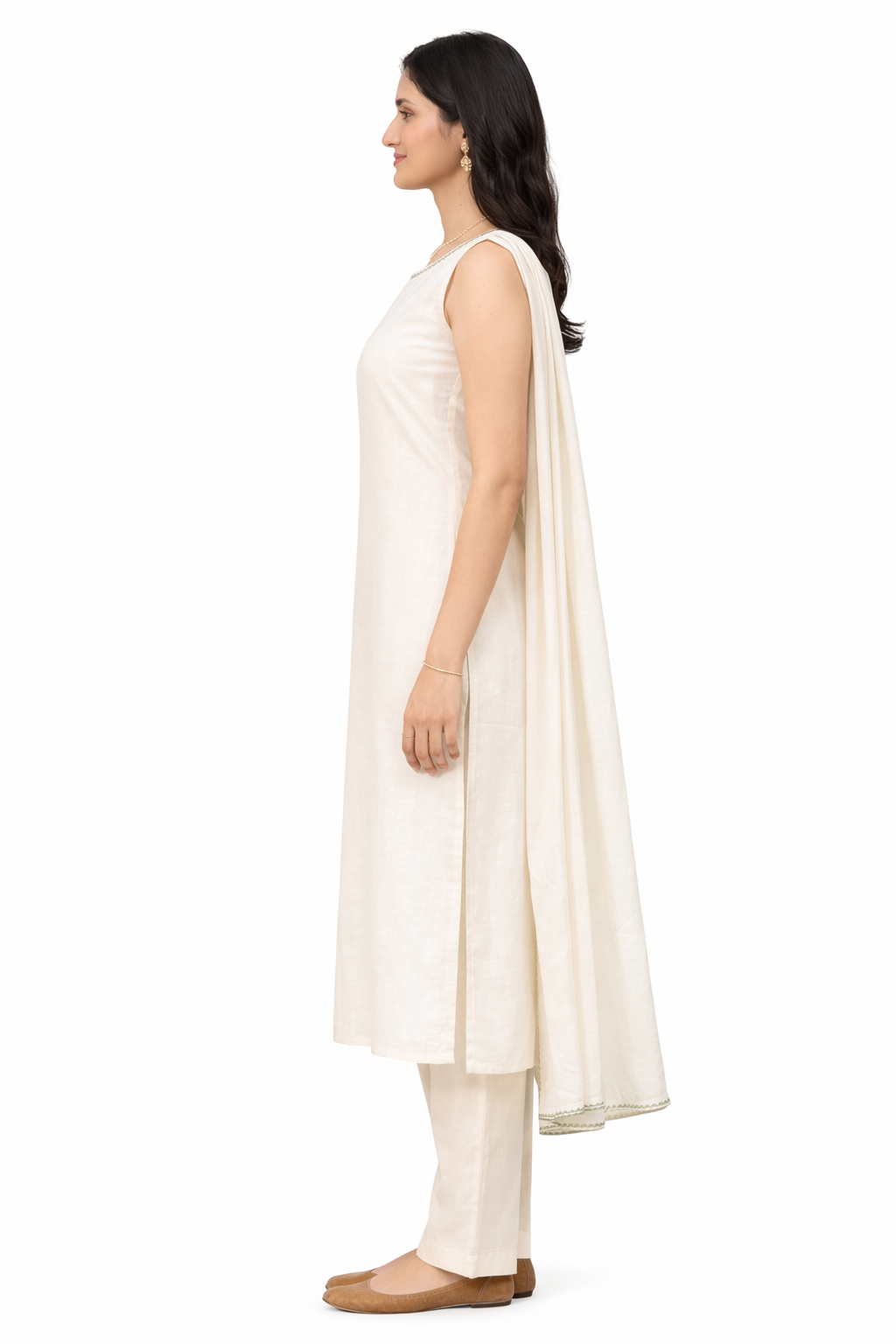 Off White Sand Dune Ethnic Wear